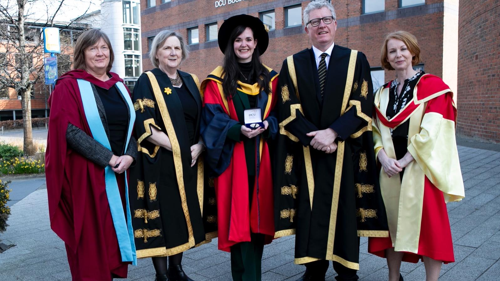 Talented young scientist awarded DCU Chancellor’s Medal 