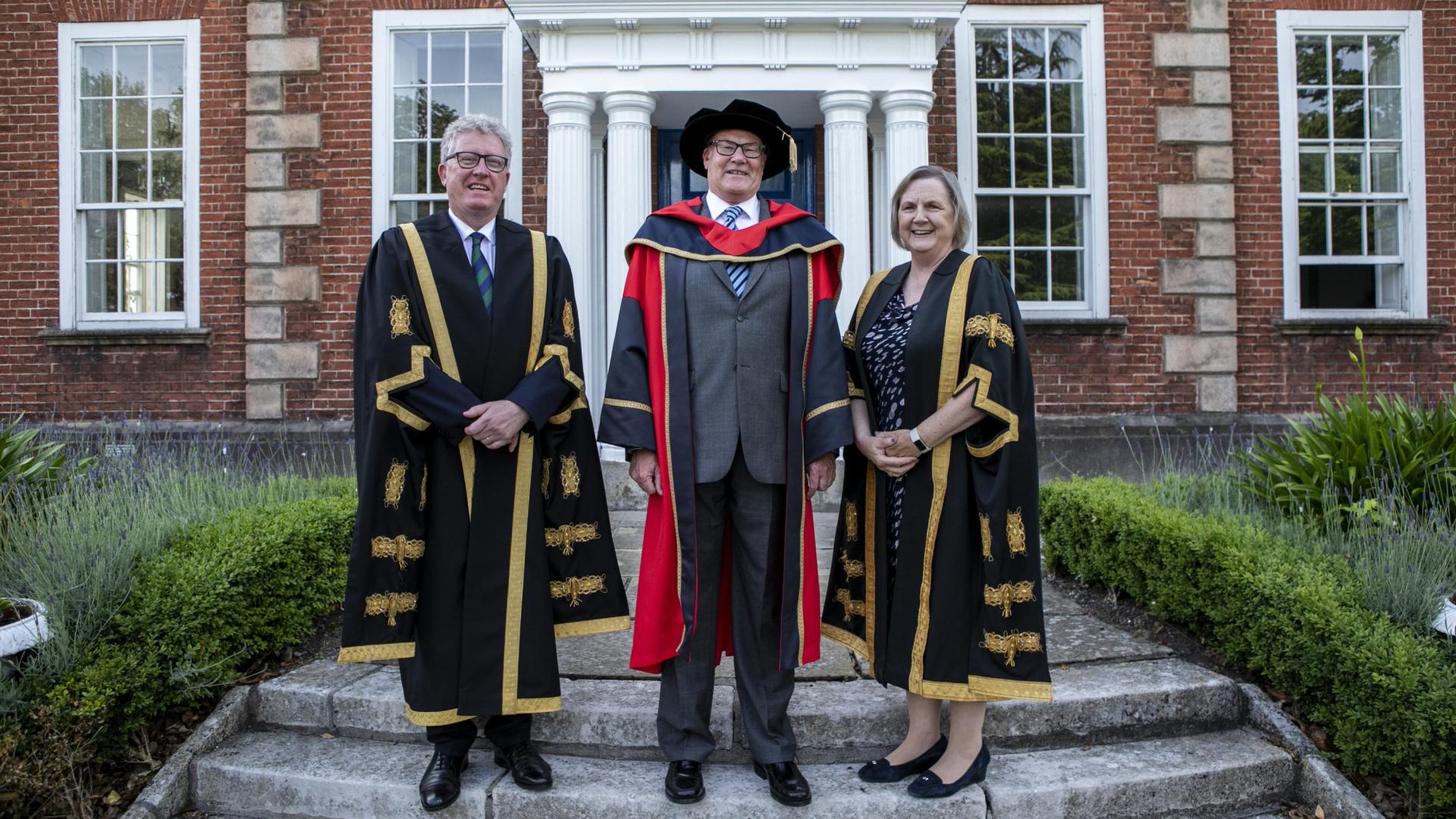 Sjur Bergan receives honorary doctorate from DCU