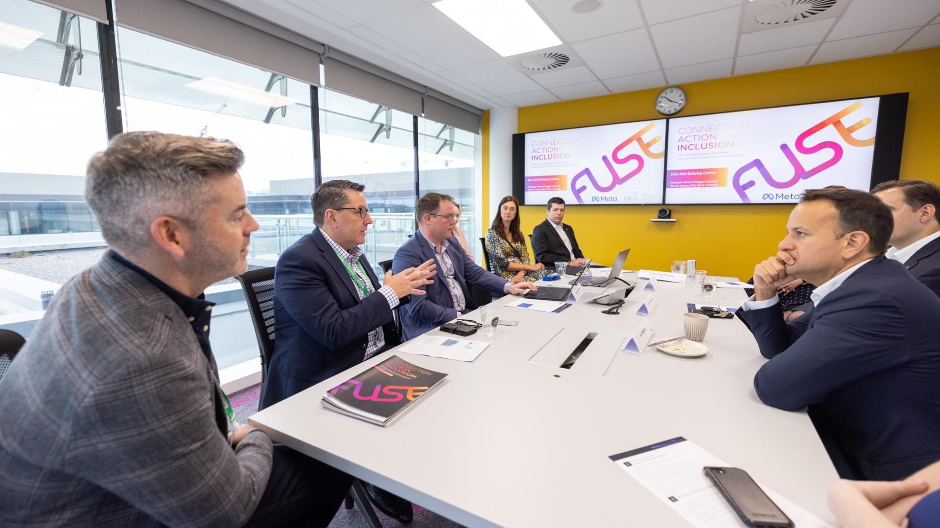 FUSE presentation to Leo Varadkar