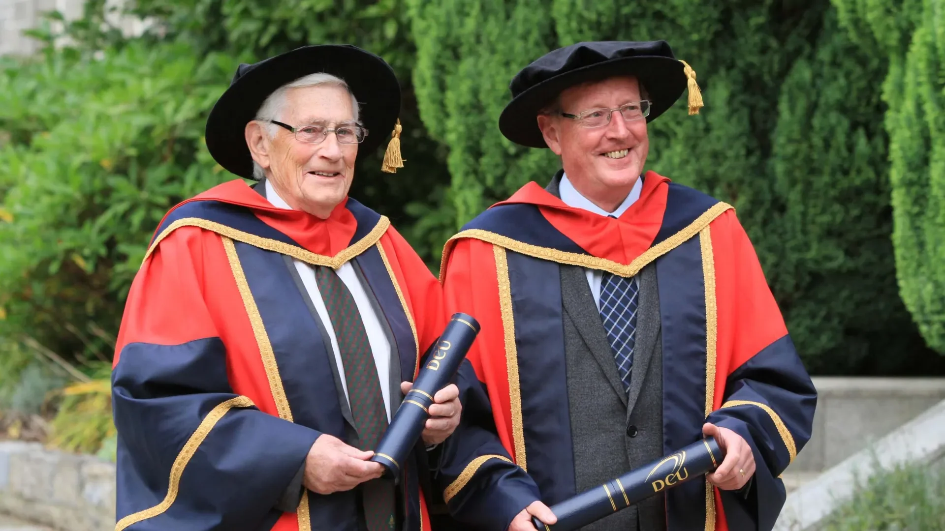 David Trimble and Seamus Mallon