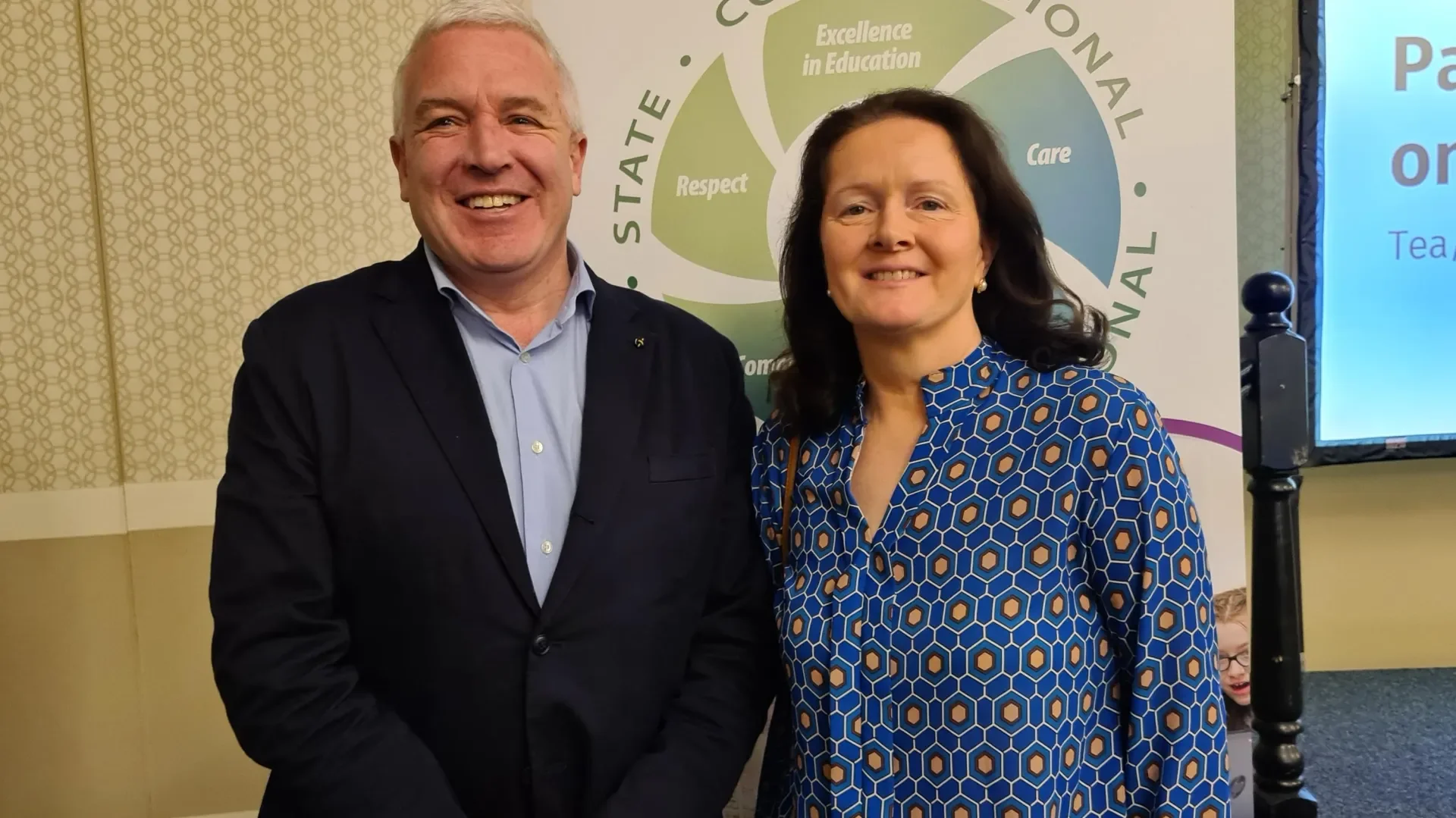 Prof Joe O' Hara and Dr Shivaun O'Brien