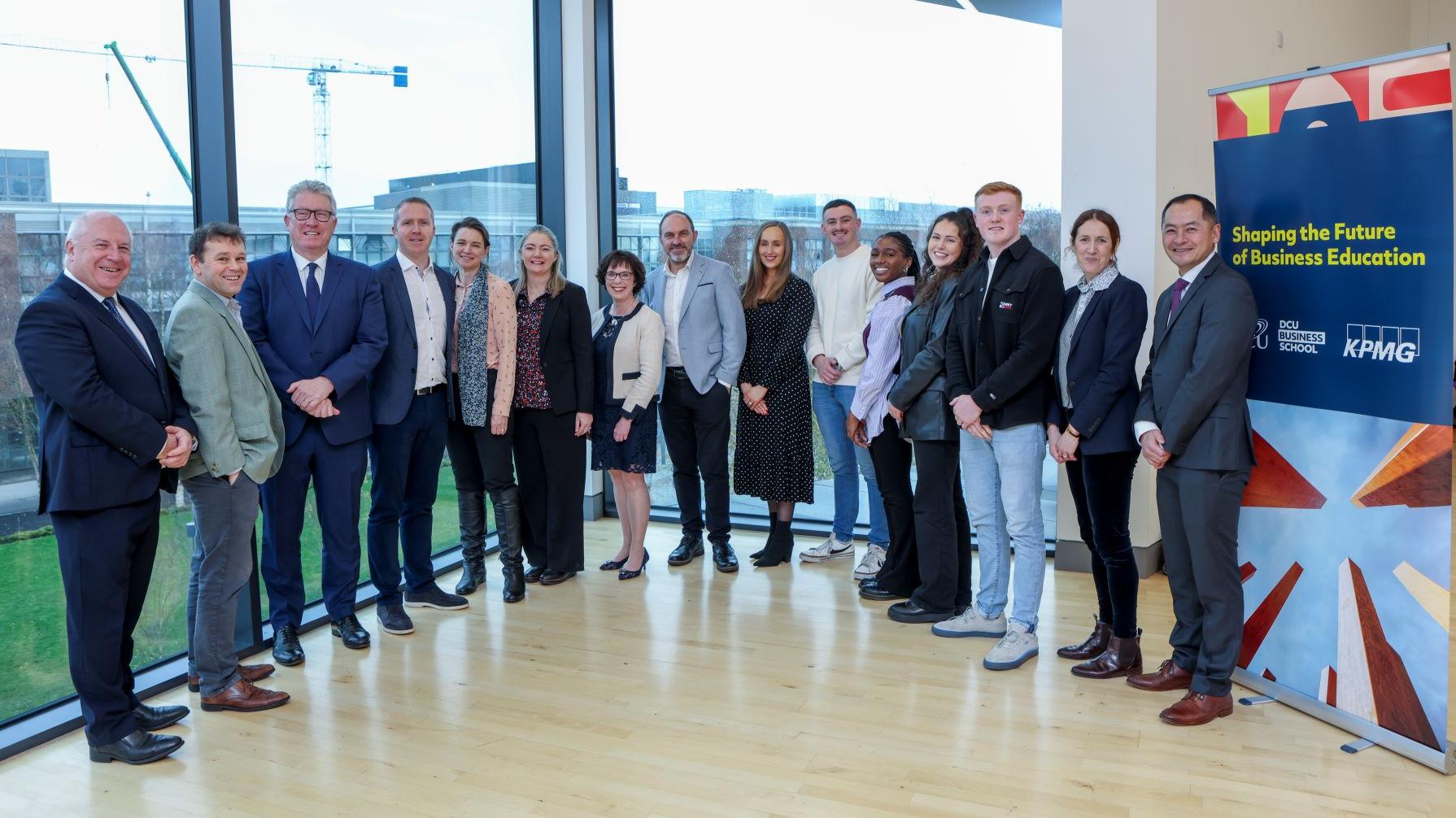 KPMG x Business School in the Solas Room of the U Building