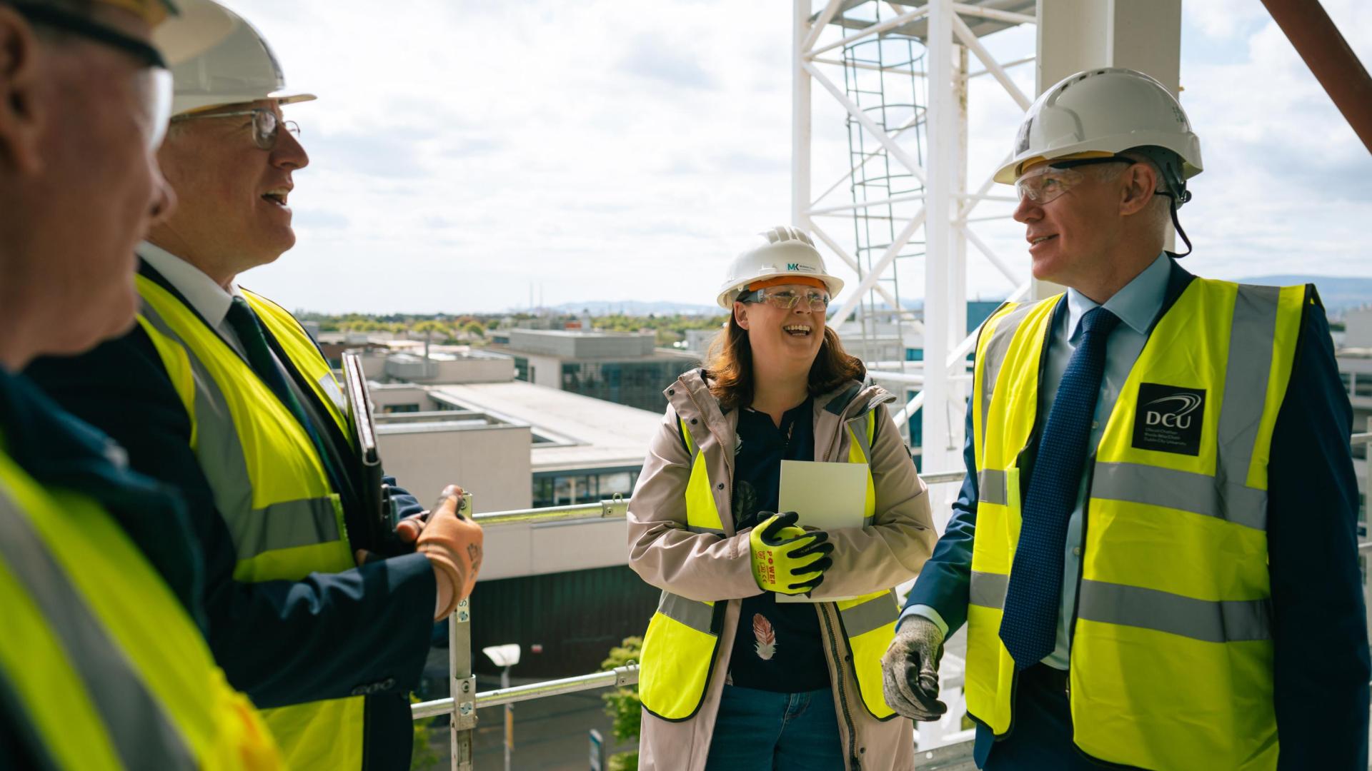 Prof Daire Keogh, Gemma Kerley and Alan Mangan