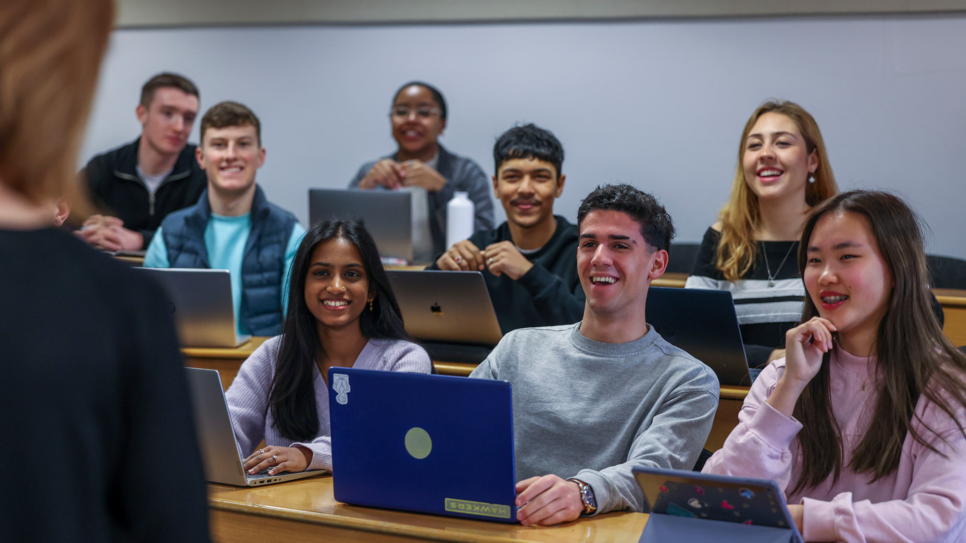 DCU Business School students in a lecture