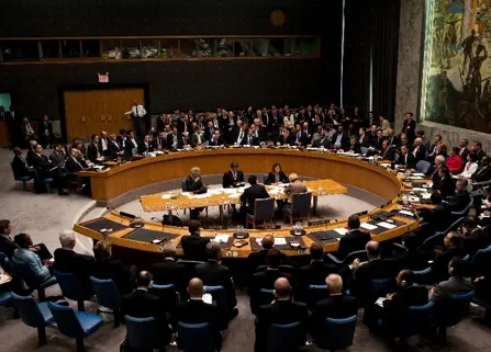 UN Security Council meeting