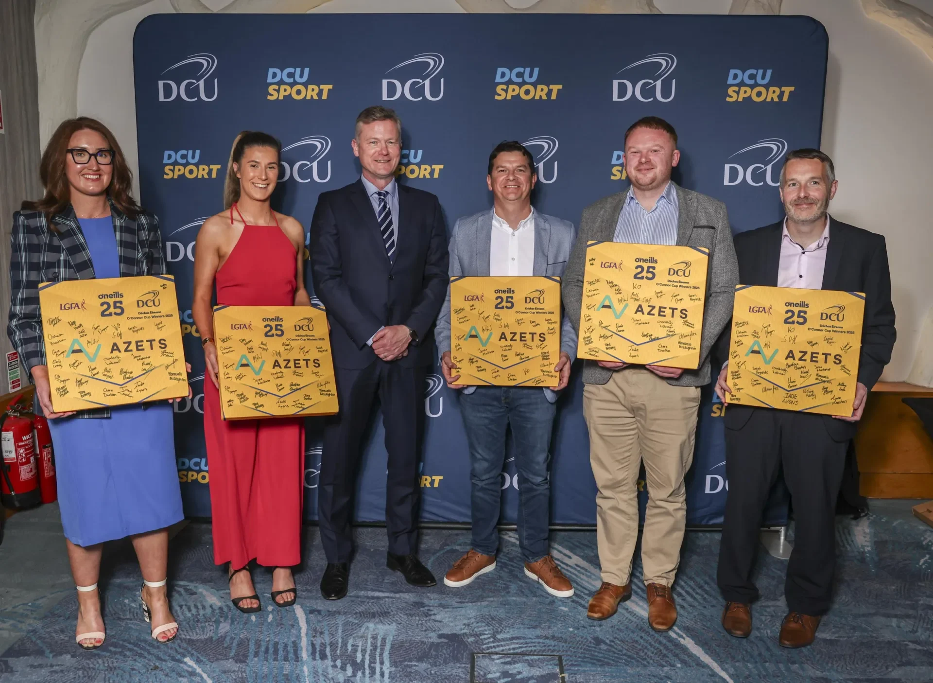 DCU Gaelic Games O'Connor management team