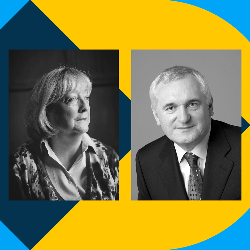 Dublin City University will confer the award of Doctor of Philosophy (Honoris Causa) on former Taoiseach Bertie Ahern, and Professor Monica McWilliams