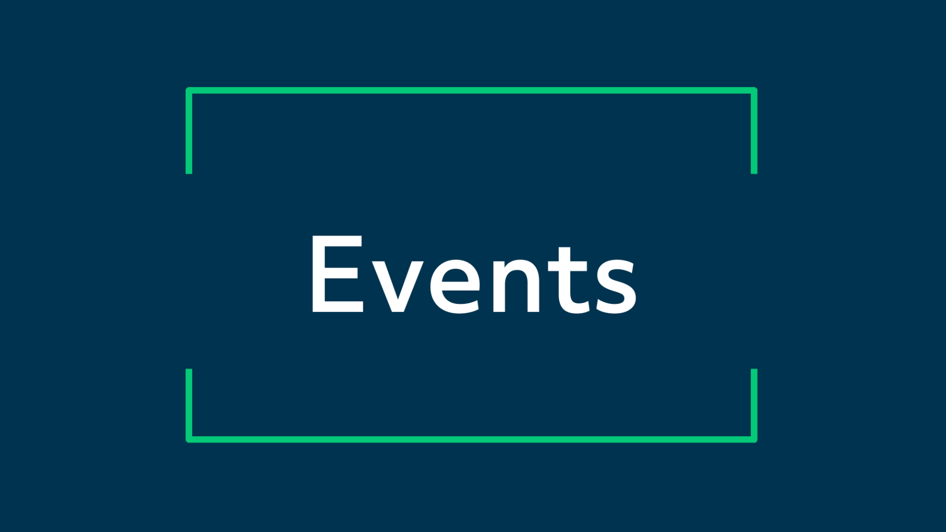 Events 