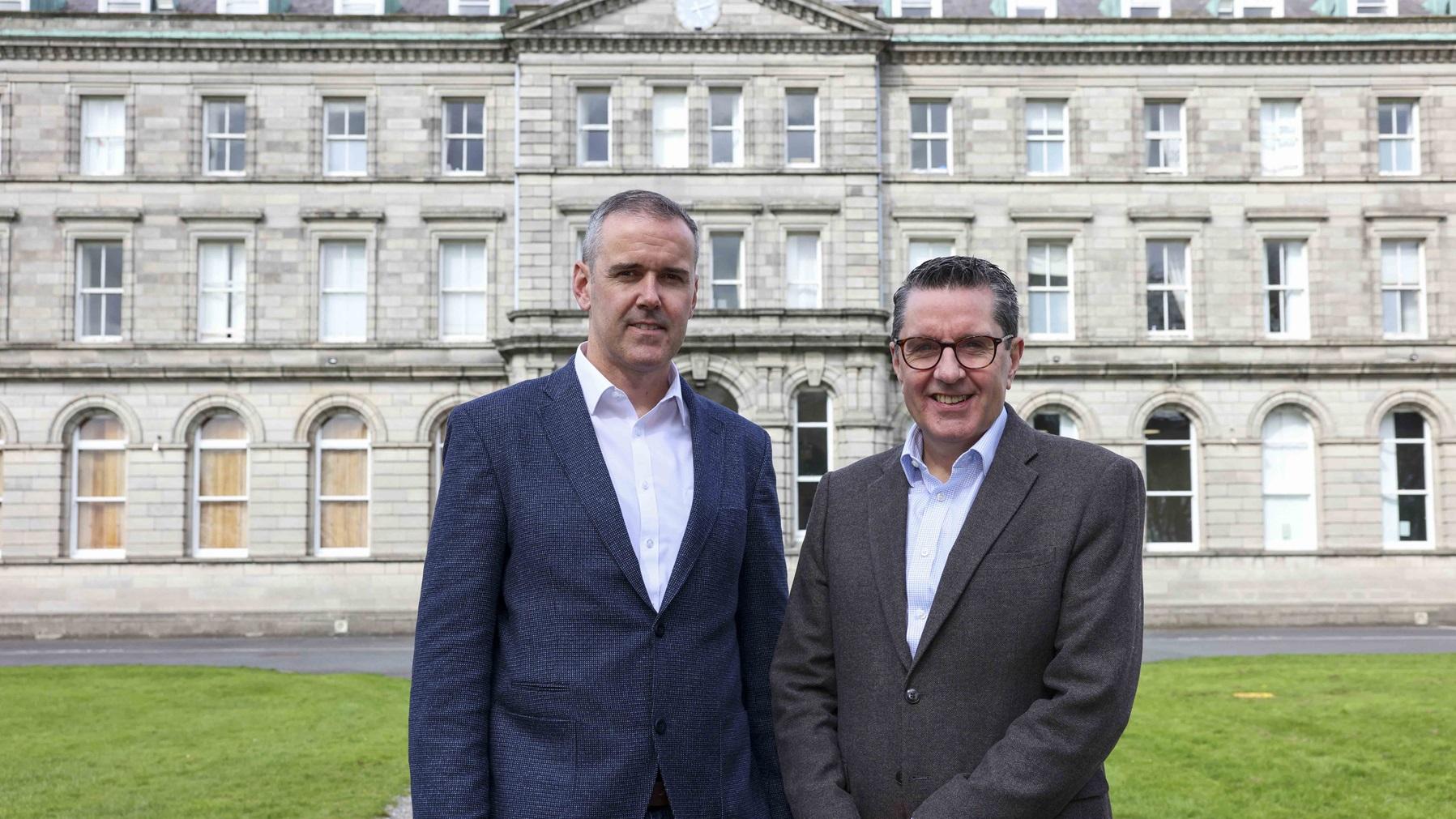 Peter Lantry, Equinix’s Managing Director for Ireland, and Prof James O’Higgins Norman, Director of DCU Anti-Bullying Centre and UNESCO Chair in Bullying and Cyberbullying