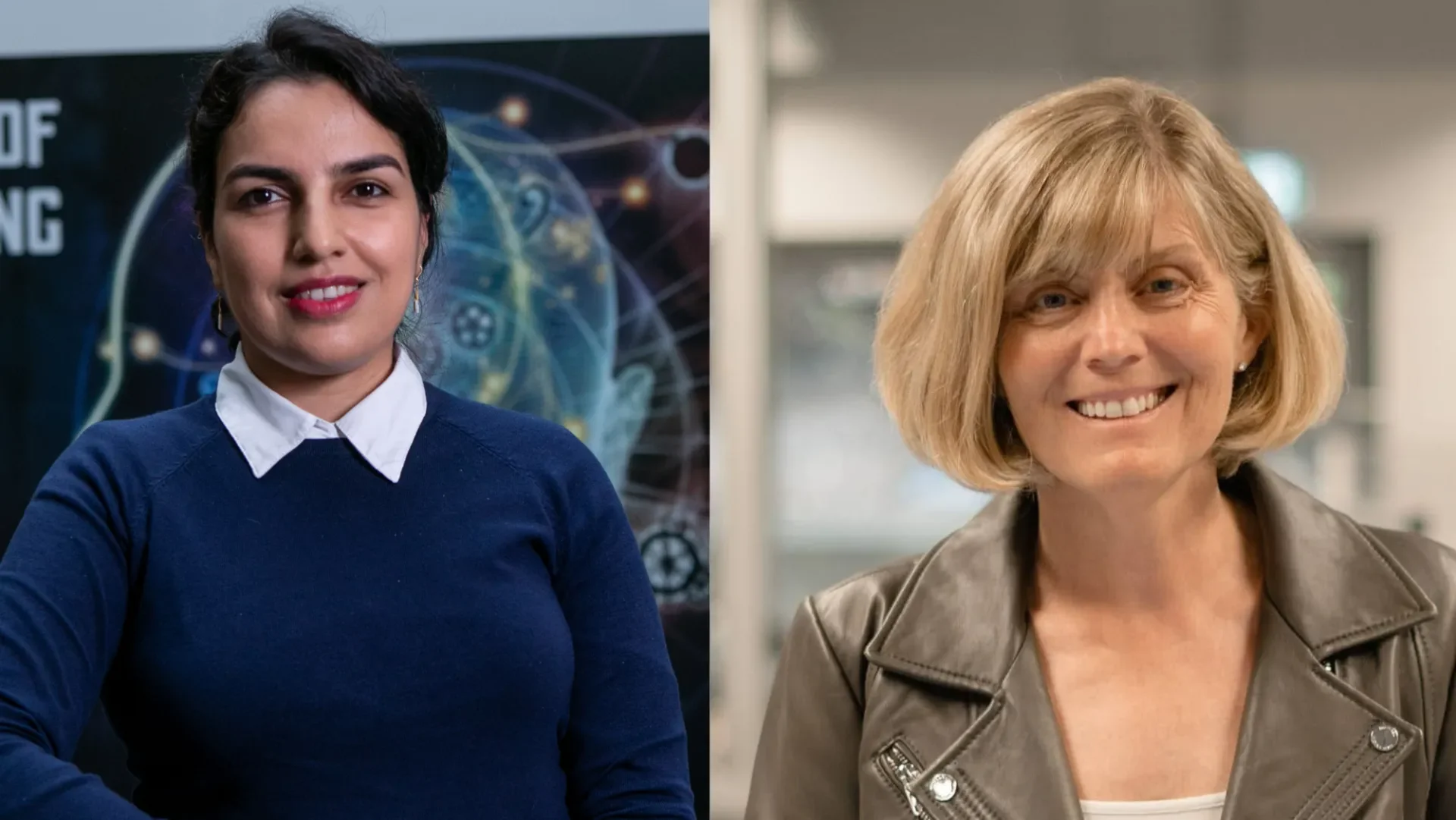 Dr Lorna Fitzsimons and Dr Reihaneh Aghamolaei from the School of Mechanical and Manufacturing Engineering