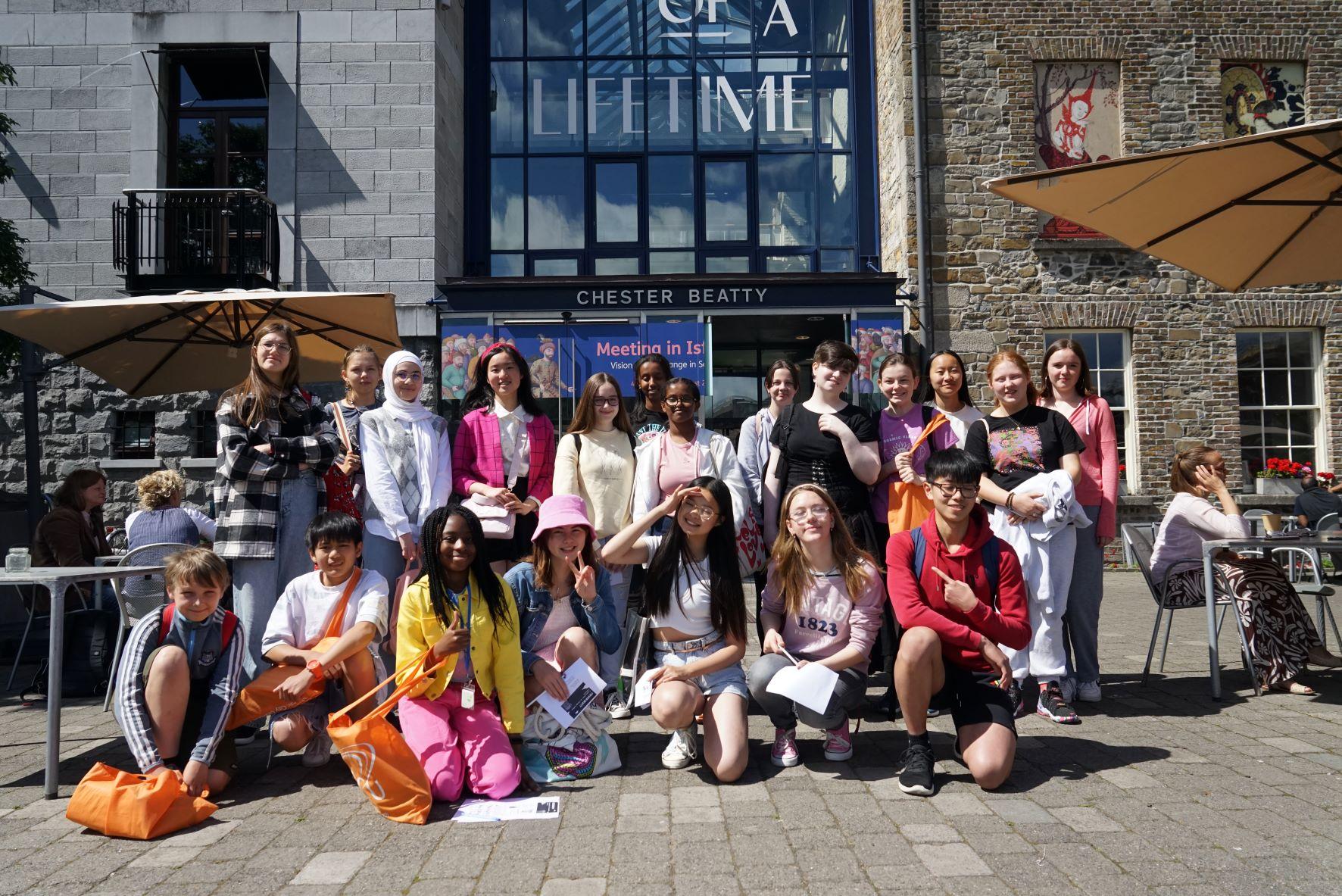 DCU's first Chinese Summer School 2022 visit to Chester Beatty Library