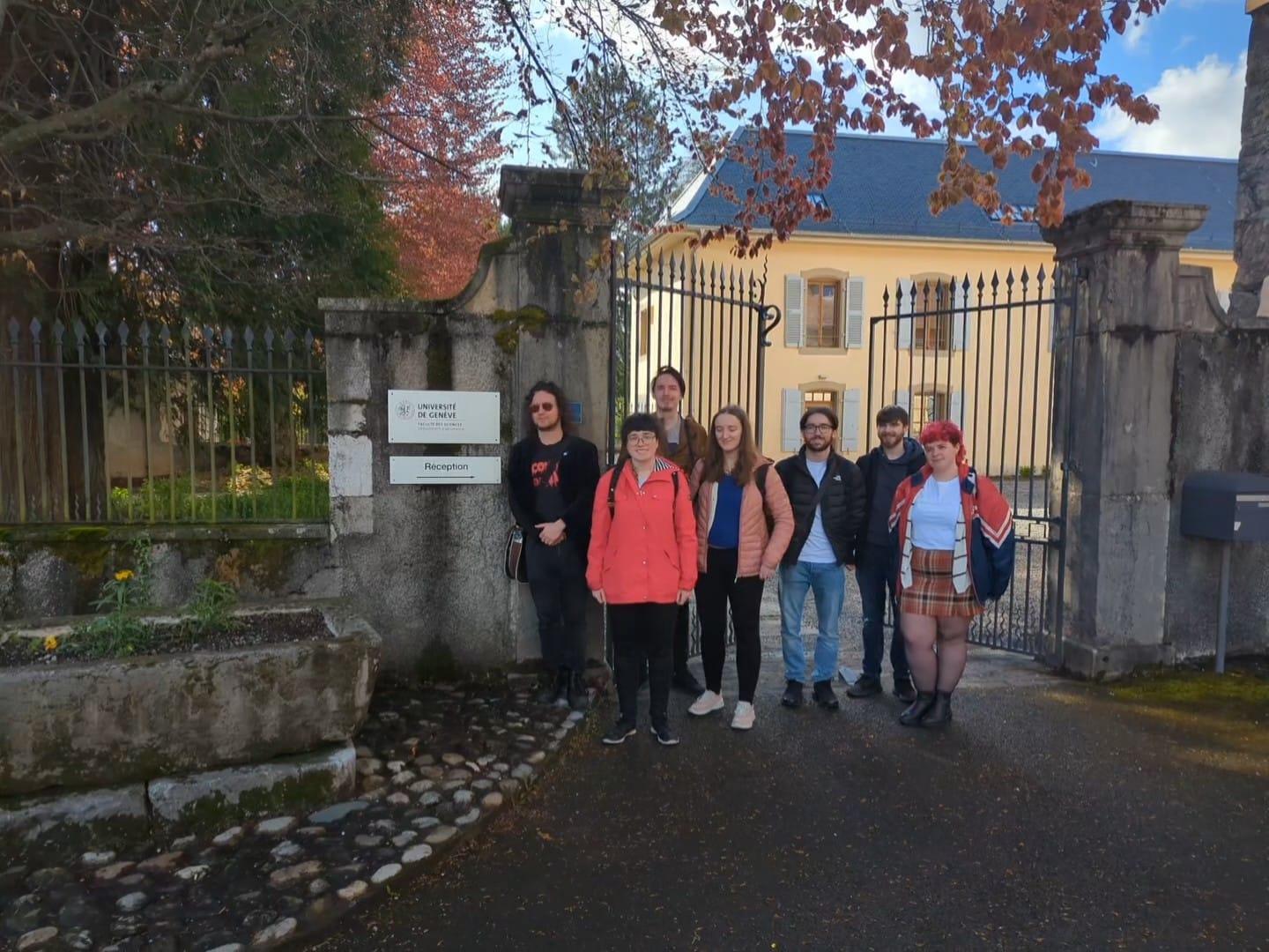 INTRA Students visit University of Geneva