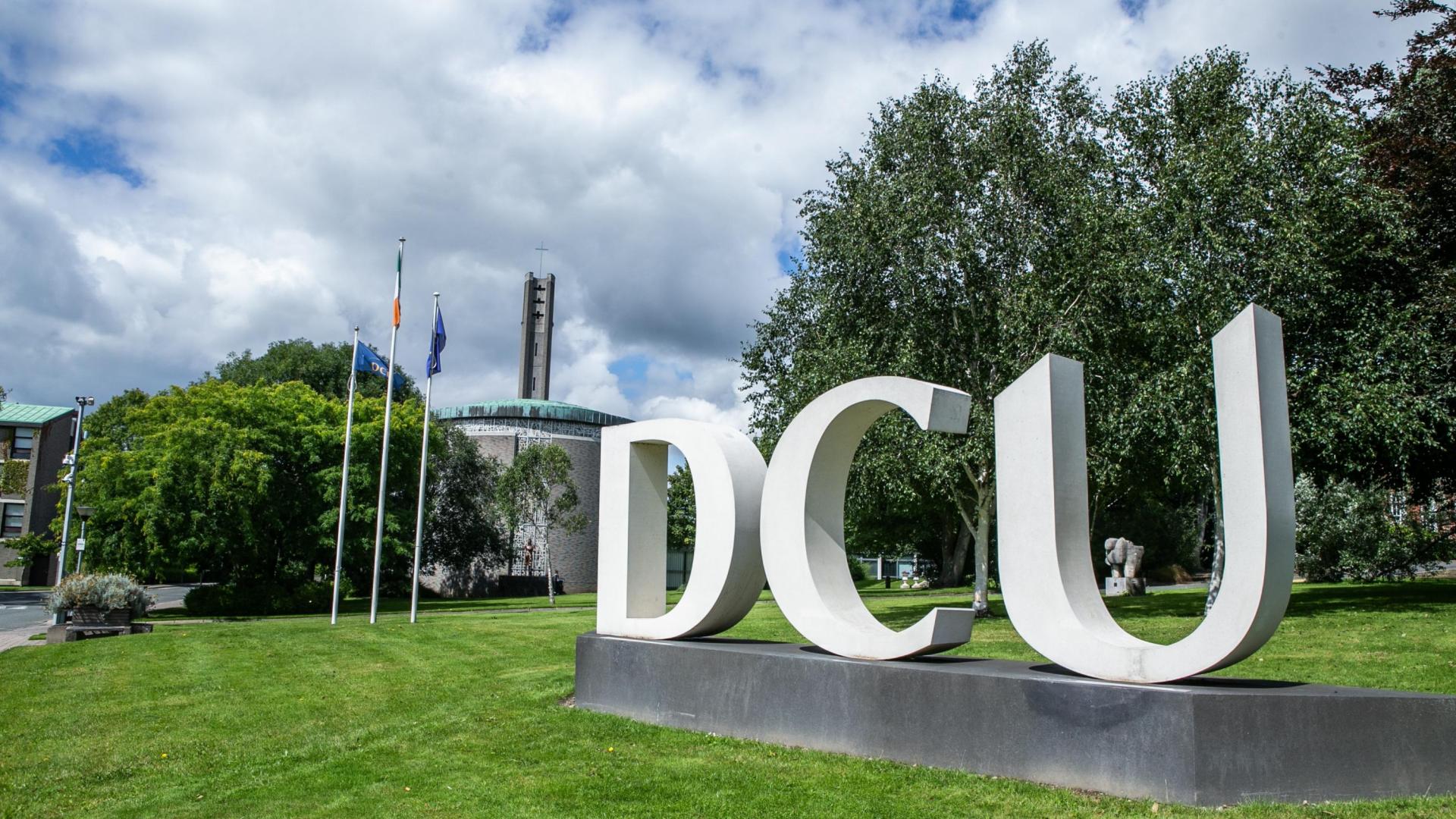 DCU Letters on St Patrick's Campus