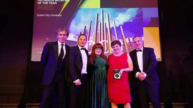 DCU Access team awarded time higher education award