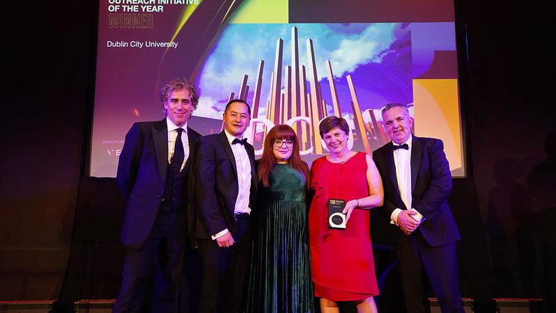 DCU Access team awarded time higher education award