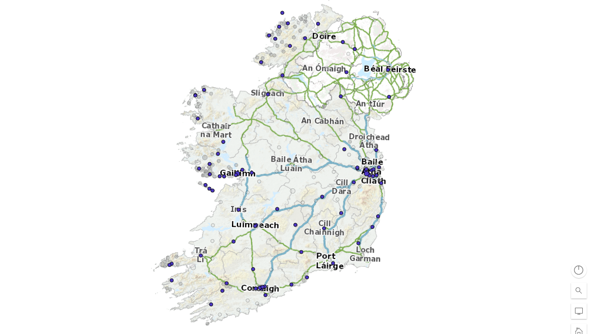 Every Gaelcholáiste, Unit and post-primary school