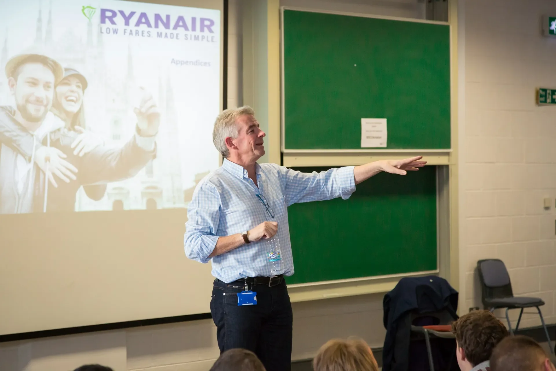 Michael O’Leary talks in DCU about Brexit and the future of aviation 
