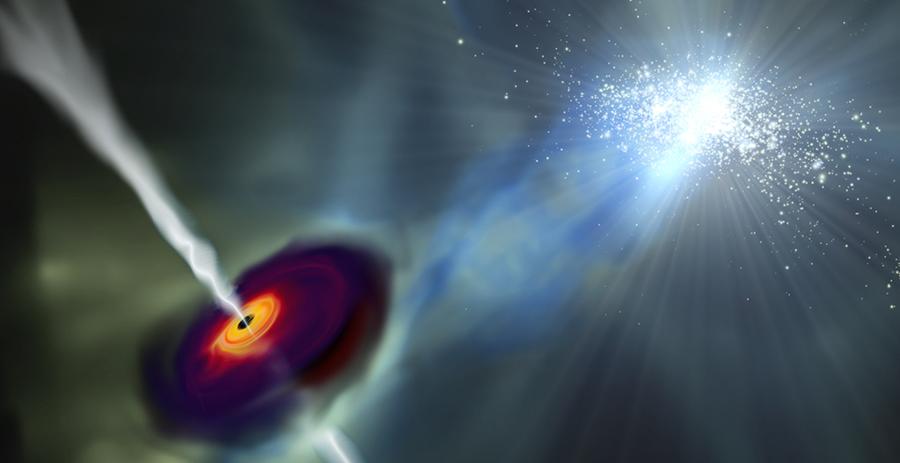 DCU scientist solves the puzzle of supermassive black hole formation in the universe