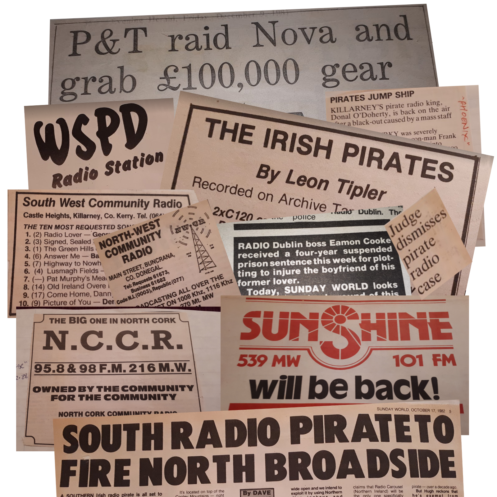 Dublin City University to receive historic Irish Pirate Radio Archive