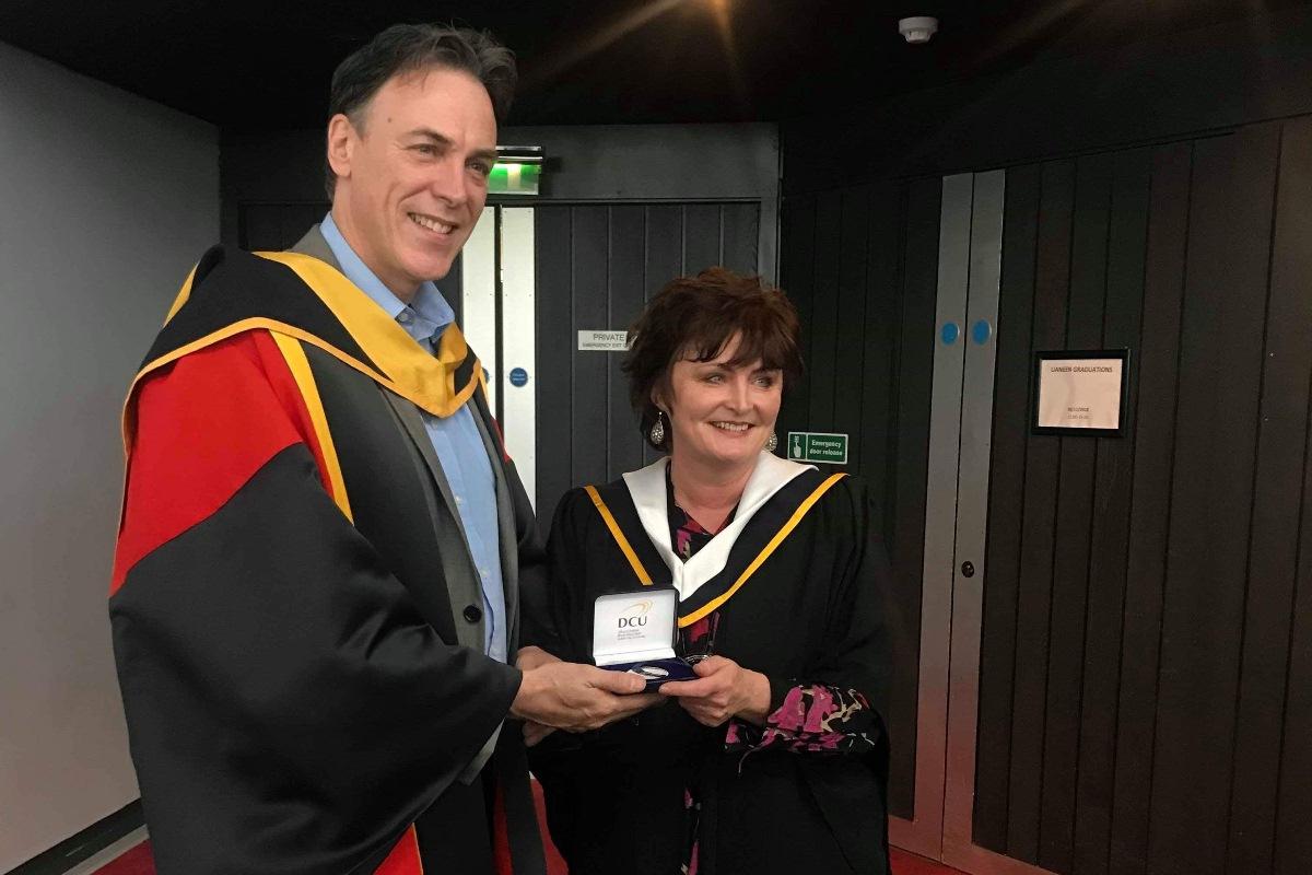Joe Dunne Medal Awarded to Deirdre Madden