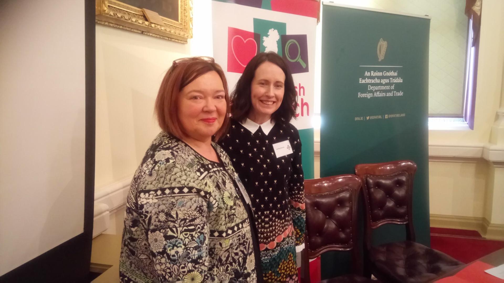 Dr Kay Maunsell and Dr Ashling Bourke, both of the School of Human Development DCU, pictured together.