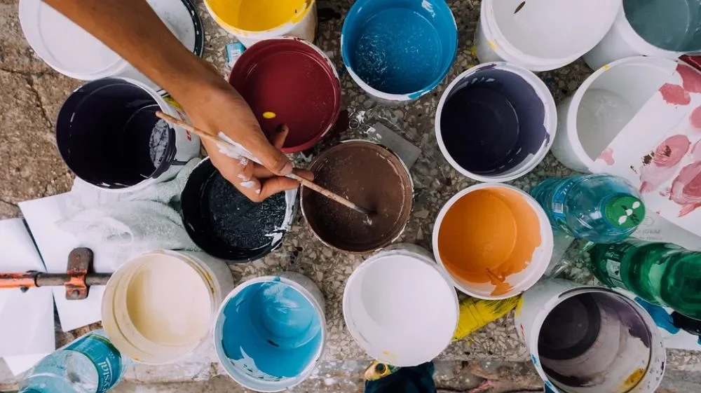 Paint tins