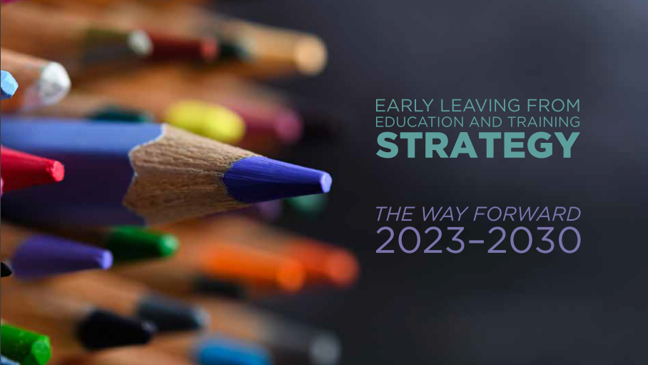 Early leaving education and training strategy report cover