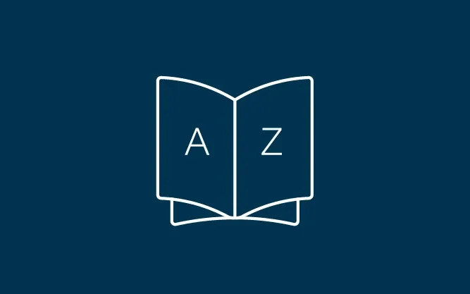 Glossary icon