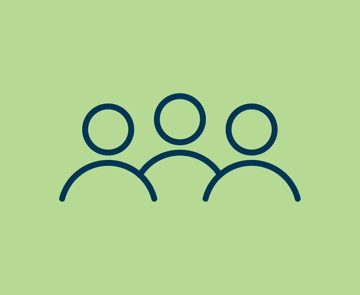 Icon representing people