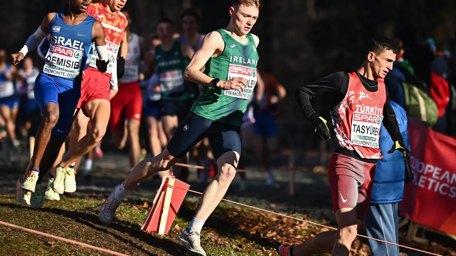 Sean McGinley at the 2022 European Championships in Turin. Pic Courtesy Sportsfile