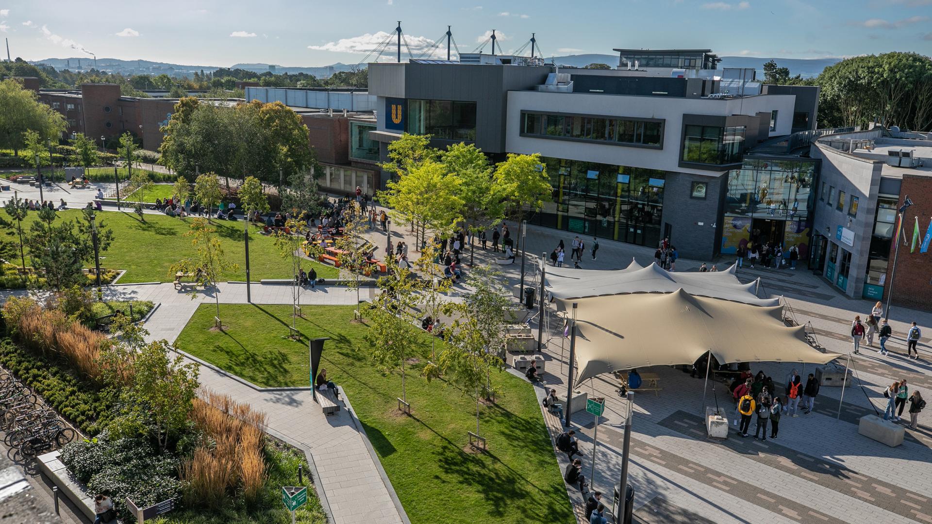Shows DCU Glasnevin campus shot