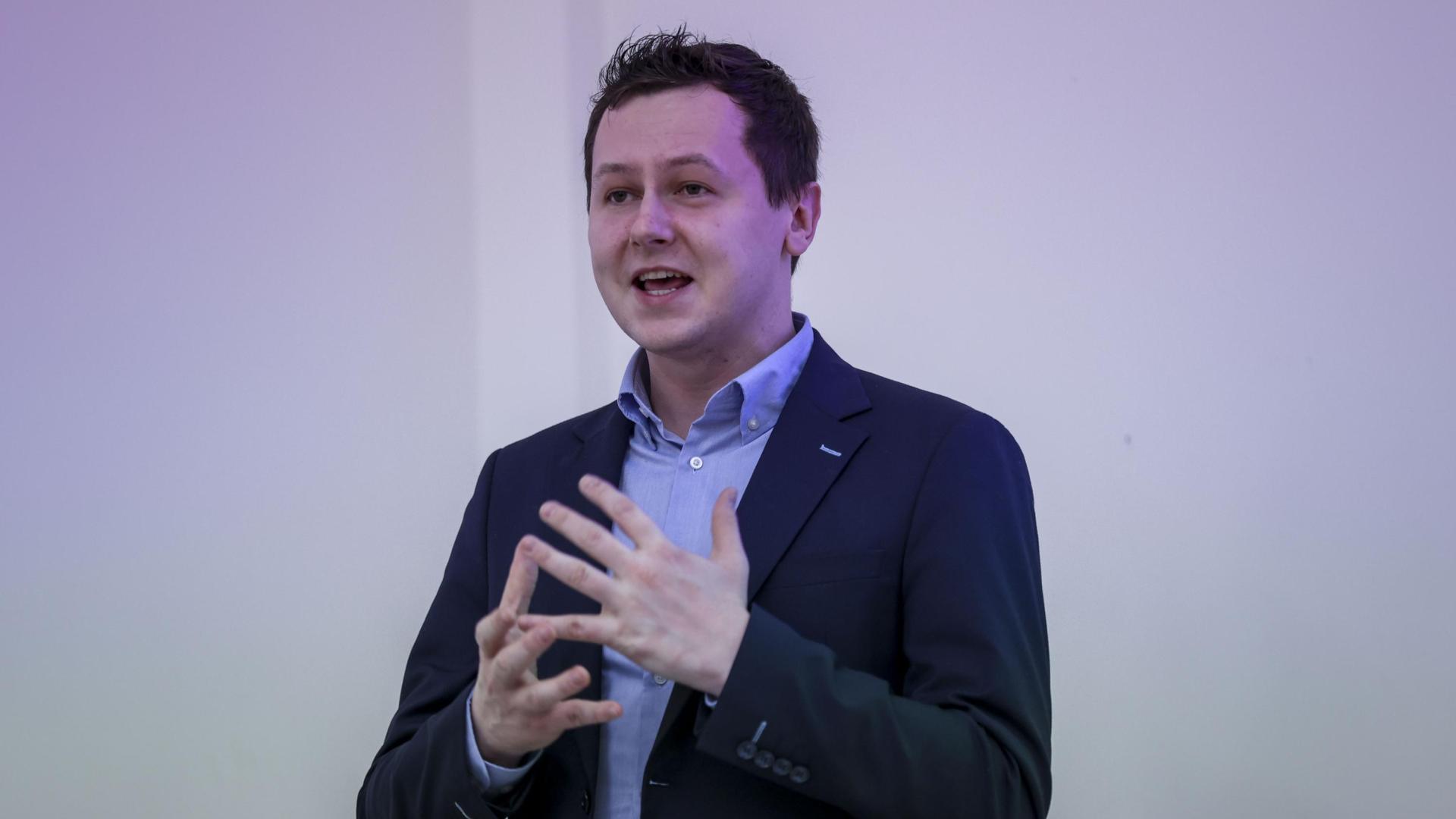 Adam Harris, the CEO of AsIAm.ie