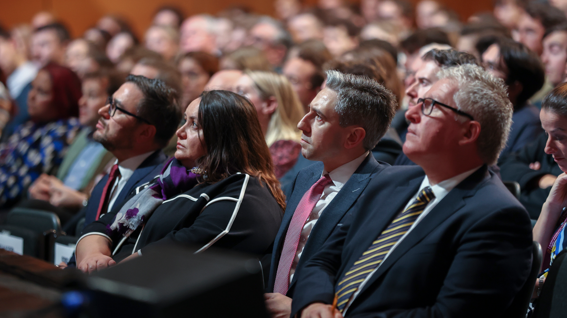 Dáire Keogh and Simon Harris at a recent event