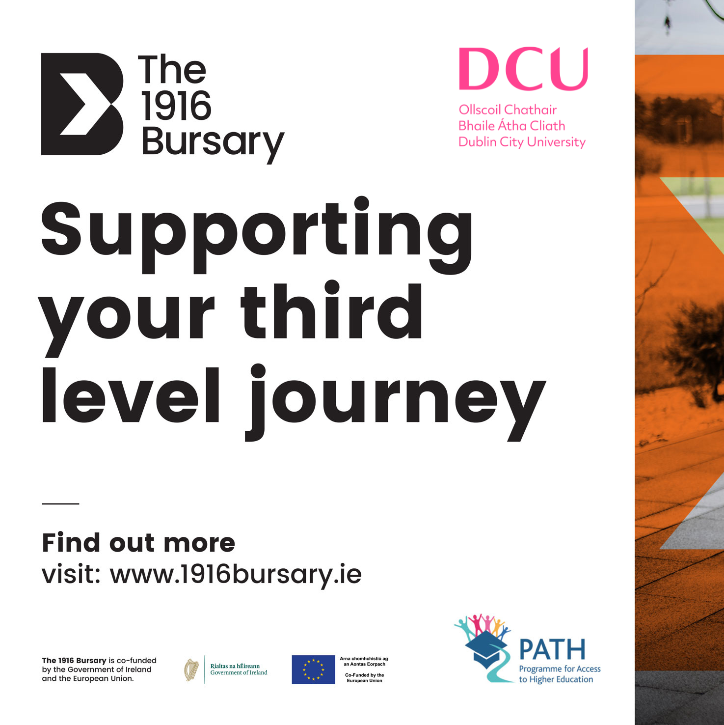 1916 Bursary promotional image